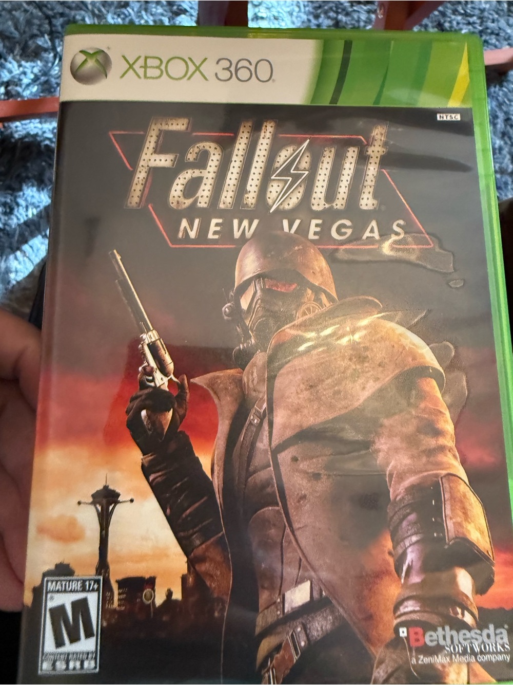 Fallout: New Vegas Green Game Case (used)